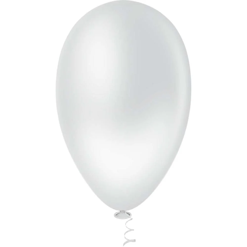 Balao 6,5 Liso Branco Gran Festa Riberball (Pct.c/50) - imagem 3
