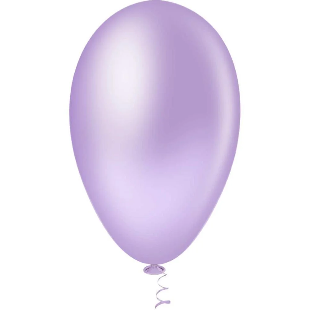 Balao 6,5 Liso Lilás Gran Festa Riberball (Pct.c/50) - imagem 3
