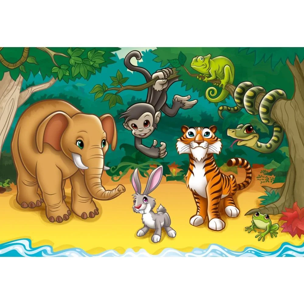 Quebra-Cabeca Cartonado Animais Ceu/Terra/Mar 12/20/30 Grow - imagem 5