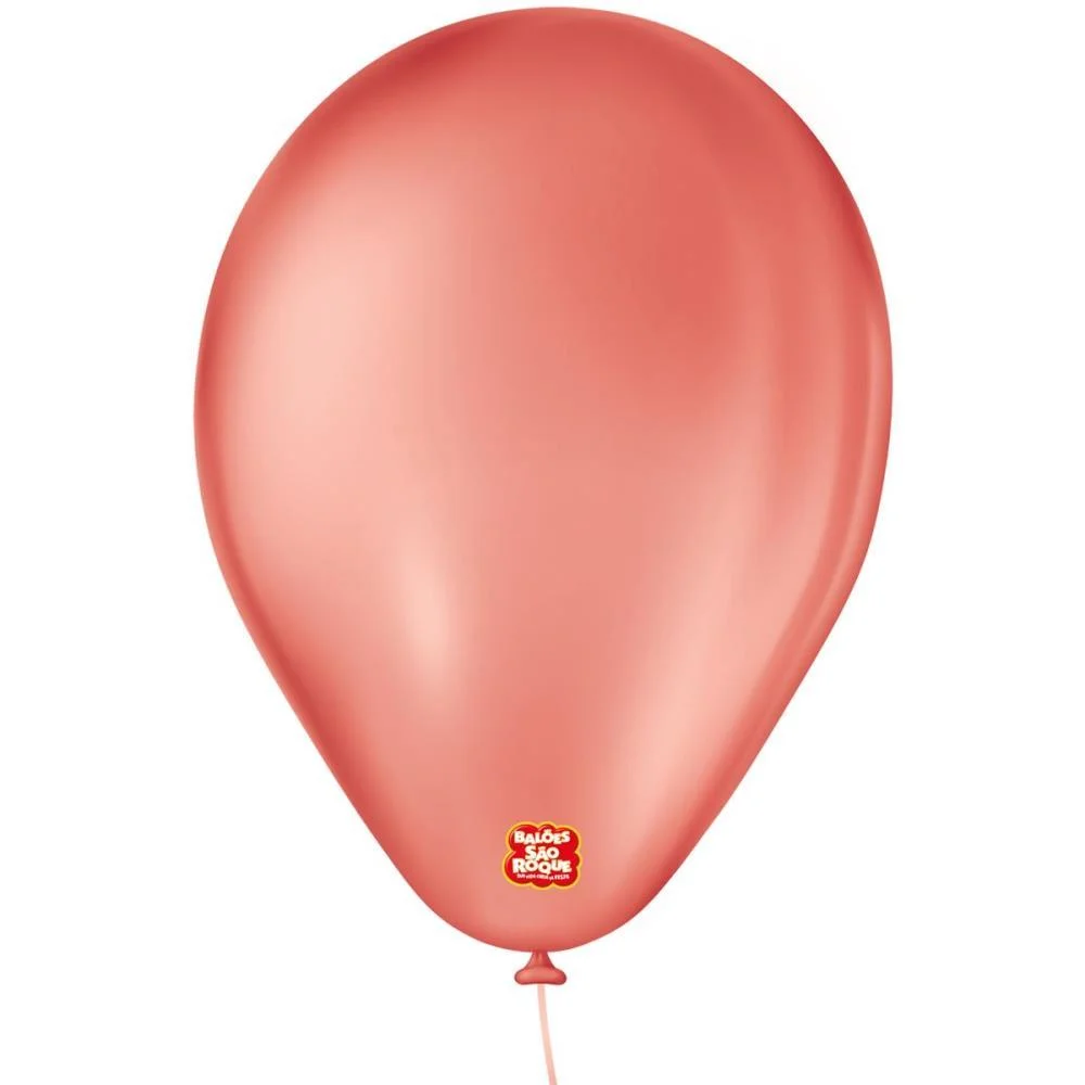 Balão 6,5 Liso Vermelho Classic Sao Roque (Pct.c/50) - imagem 2