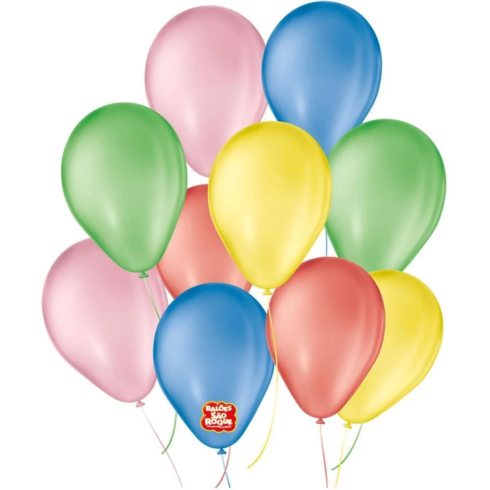 Balao 6,5 Liso Sortidos Classic Sao Roque (Pct.c/50) - imagem 3