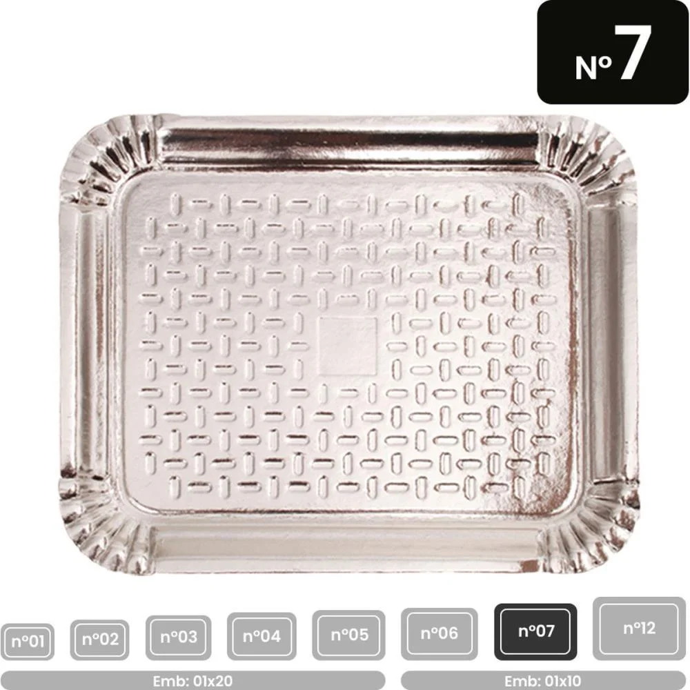 Bandeja Laminada Retangular N.07 43X51Cm. Festcolor (Pct.c/10) - imagem 3