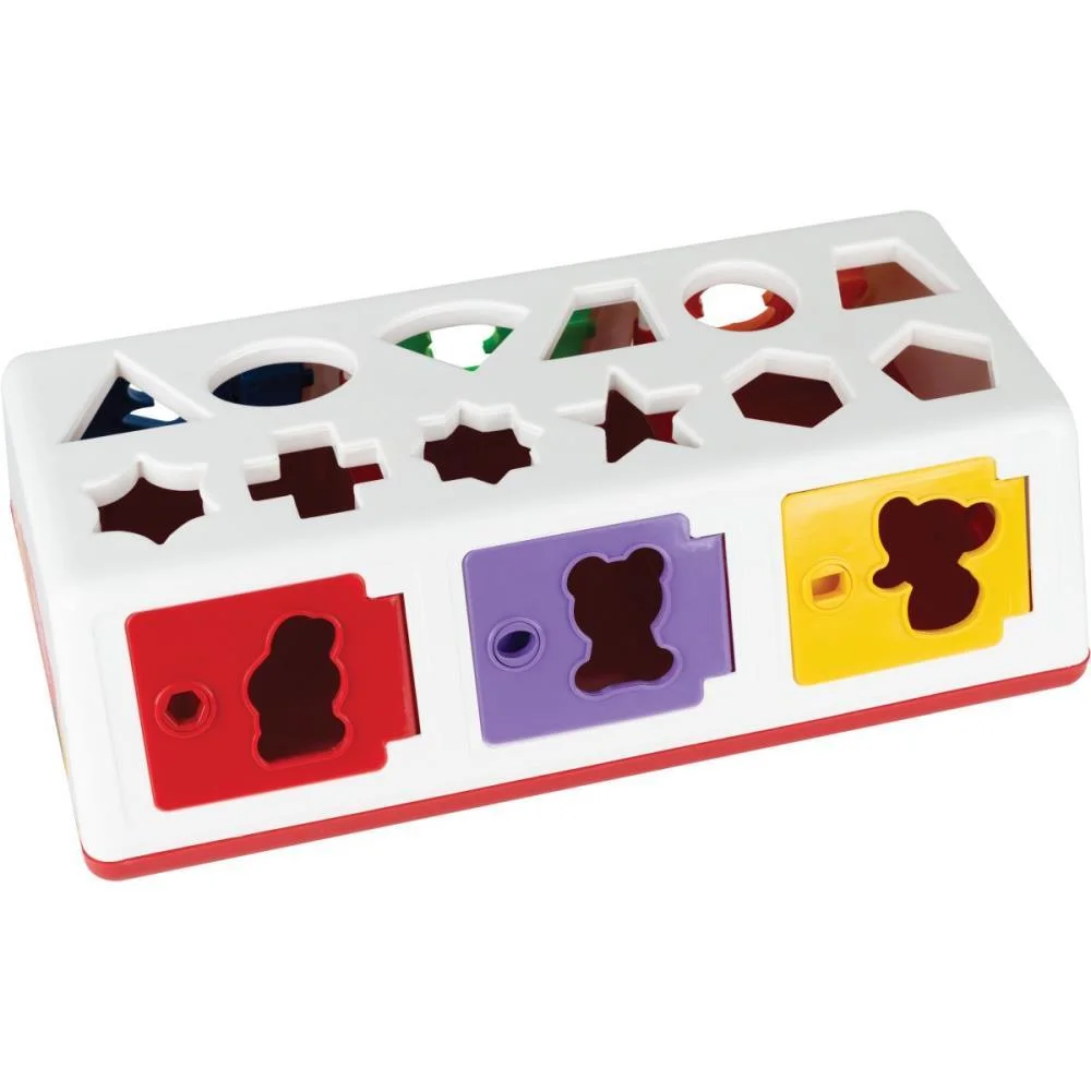 Brinquedo Educativo Caixa-Encaixa A Partir De 1Ano Estrela - imagem 3