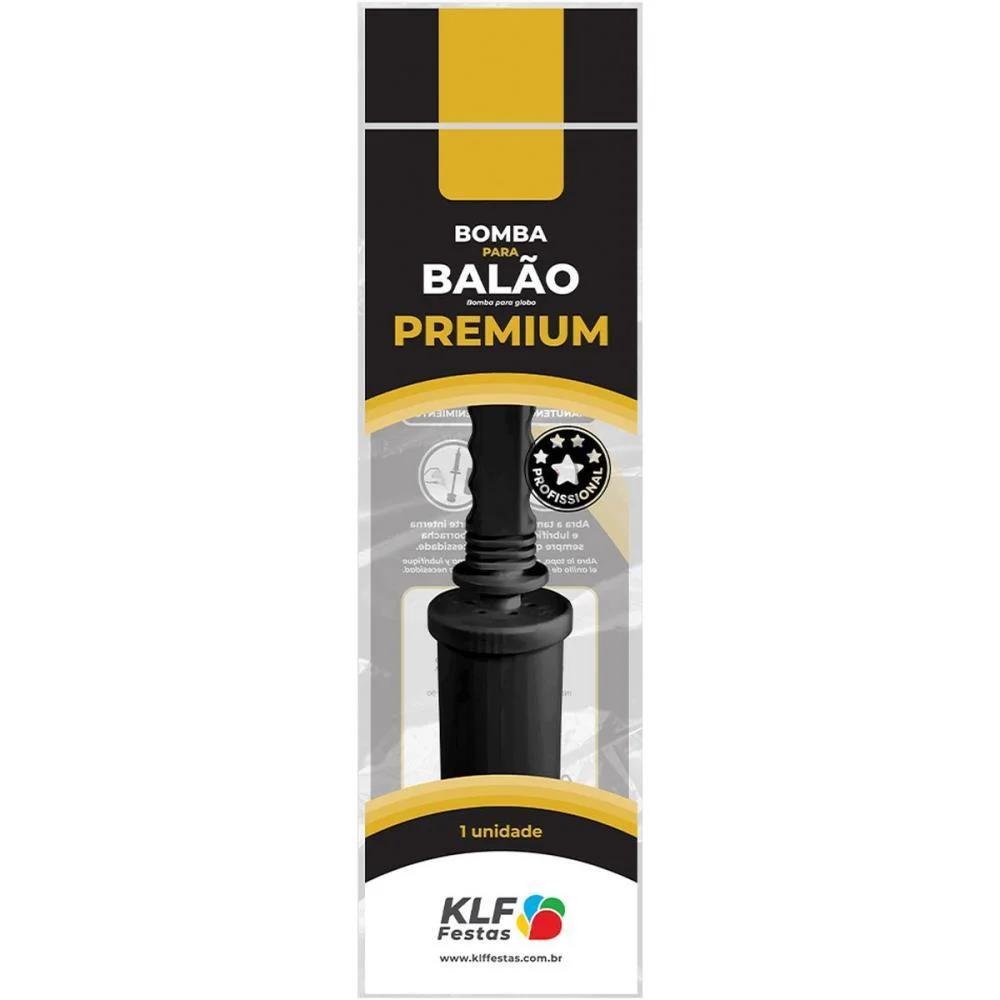 Bomba De Balao Premium Manual Klf Festas - imagem 5