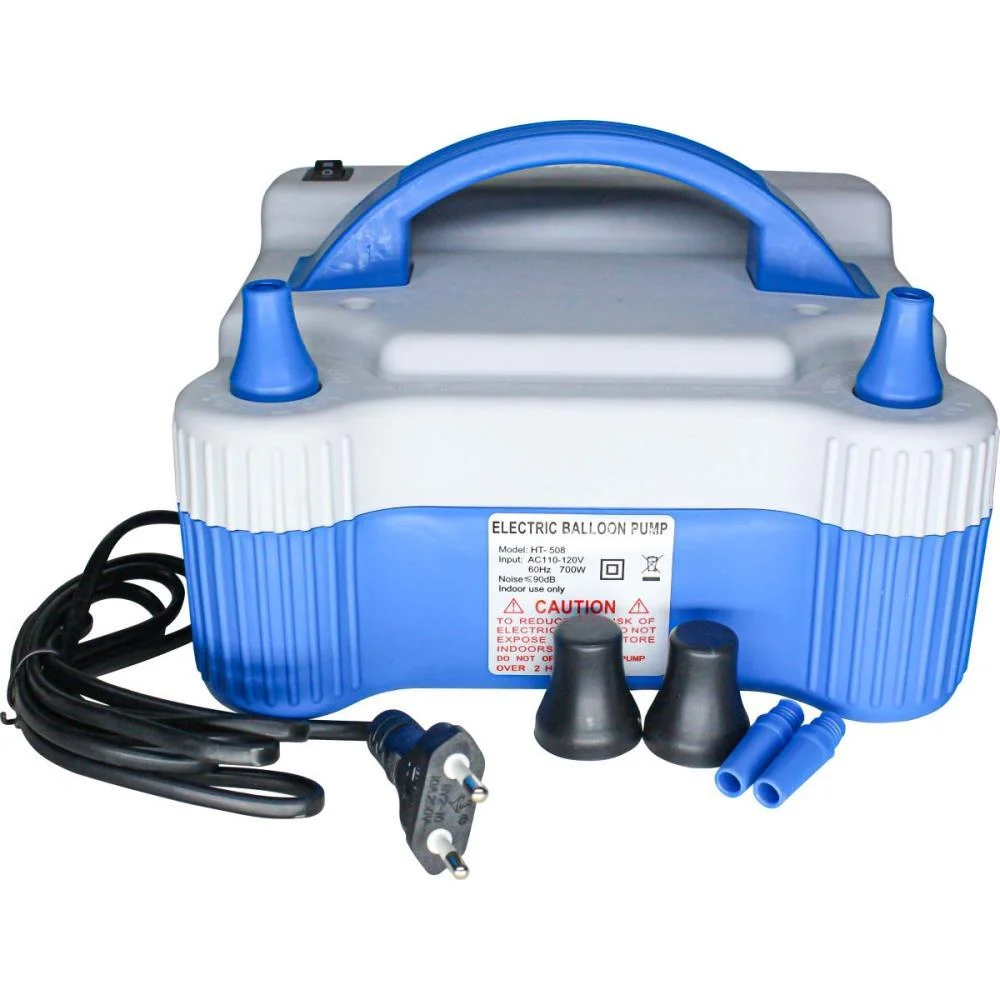 Maquina Para Encher Balao Inflador Eletrico 2Bicos 110V Klf Festas - imagem 2