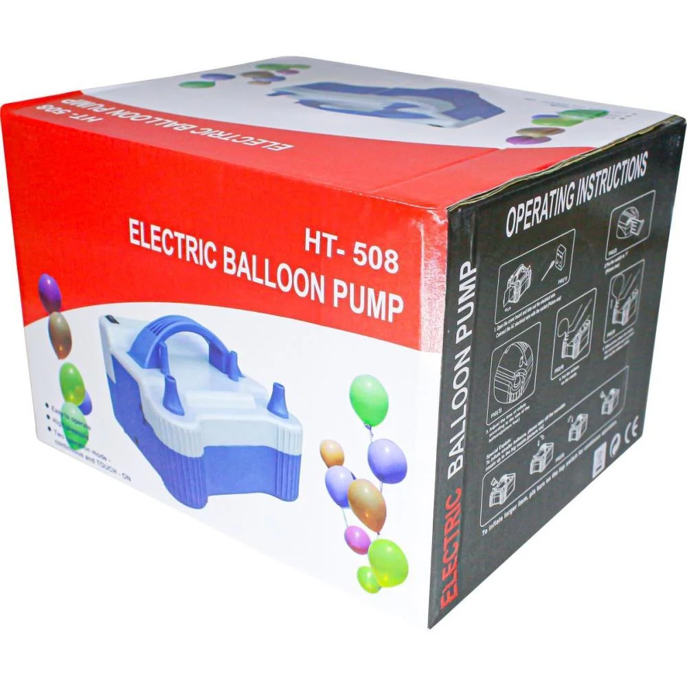 Maquina Para Encher Balao Inflador Eletrico 2Bicos 110V Klf Festas - imagem 4