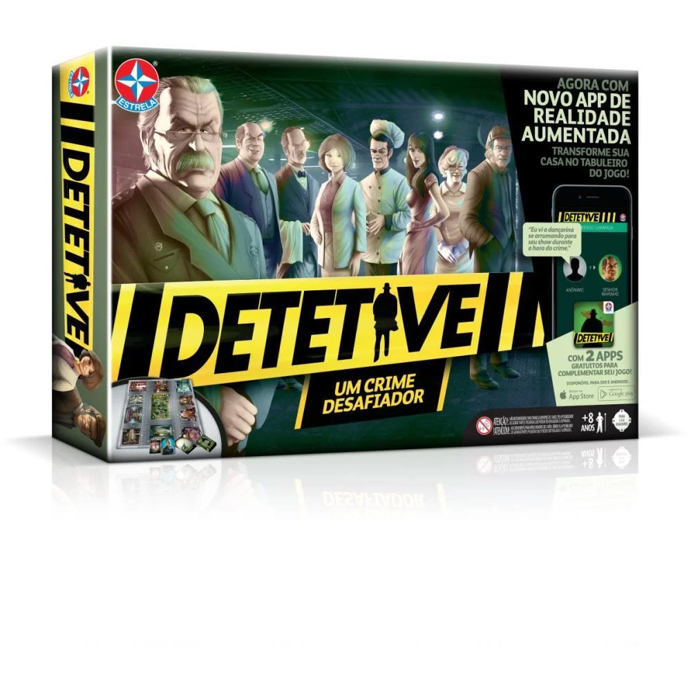 Jogo De Tabuleiro Detetive A Partir De 8Anos Estrela - imagem 3