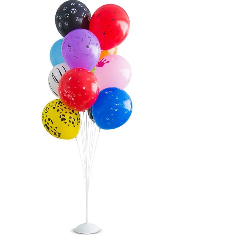 Suporte Para Balao Kit Arranjo Chao 105Cm 12Haste Klf Festas - imagem 2