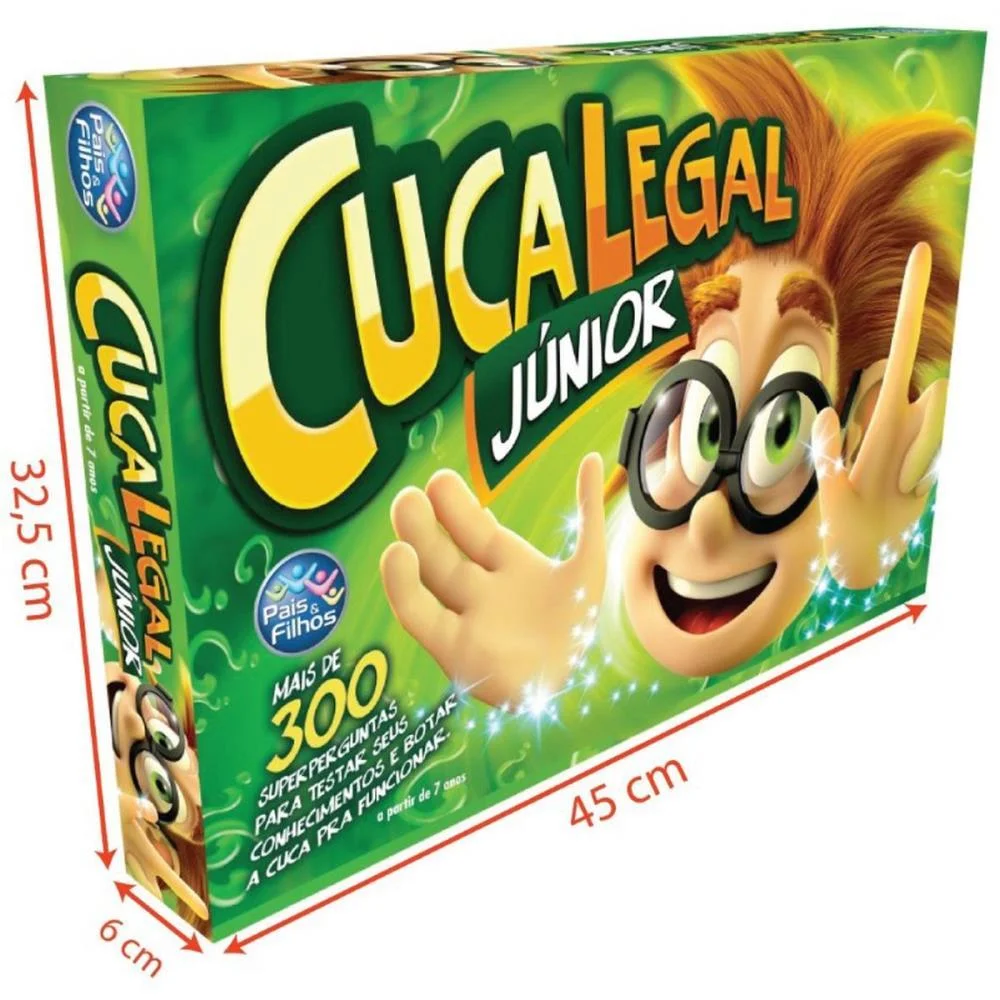 Jogo De Tabuleiro Cuca Legal Junior Pais E Filhos - imagem 7