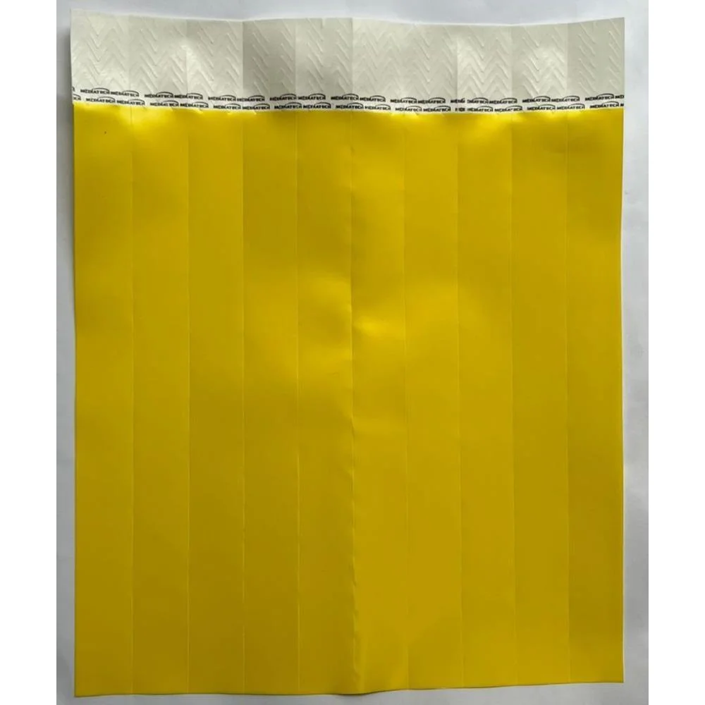 Pulseira Identificacao Med Amarelo Tecnomidia (Pct.c/50) - imagem 4