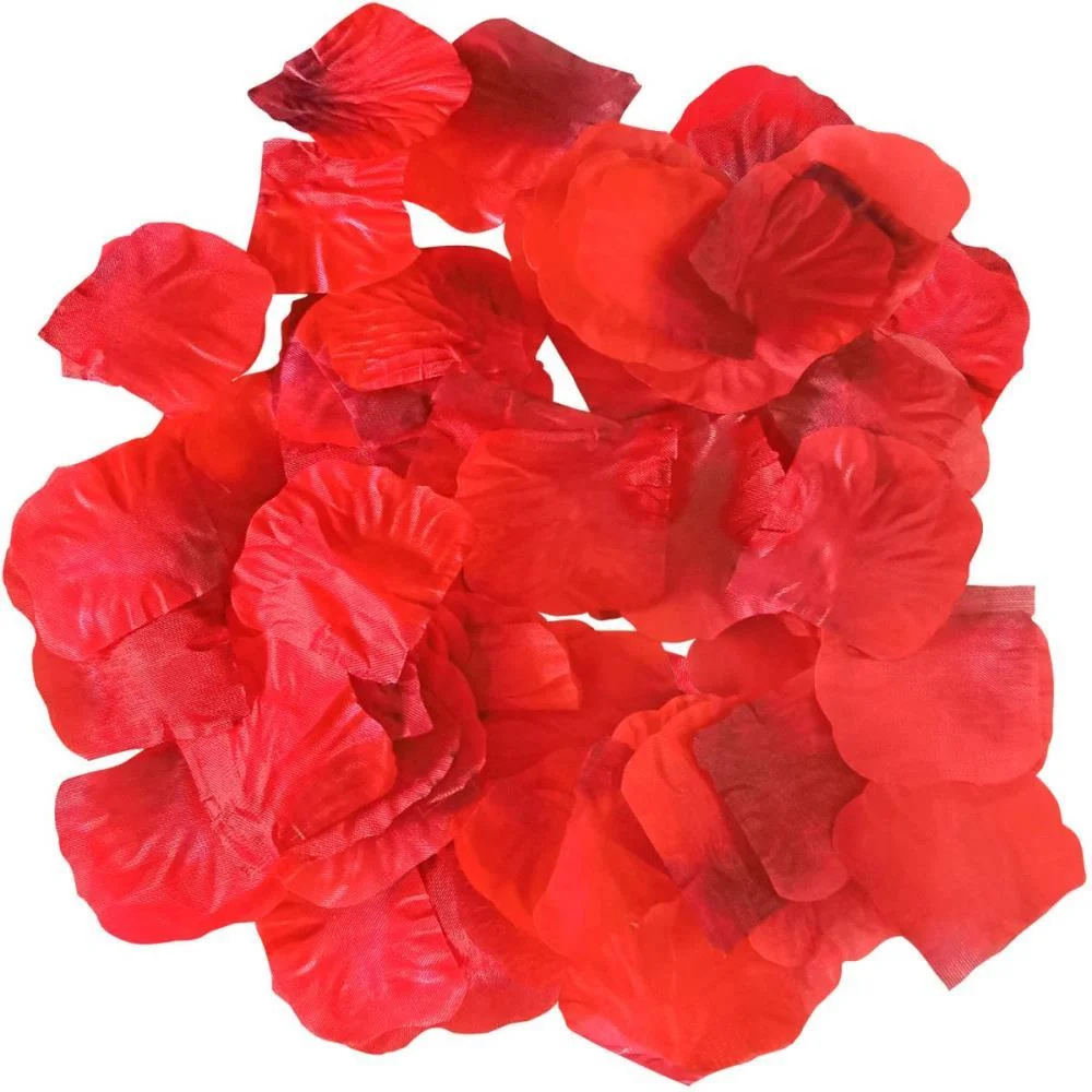 Artigo Para Decoracao Petalas Artificiais Vermelha Make+ C/ 100 Unidades - imagem 4