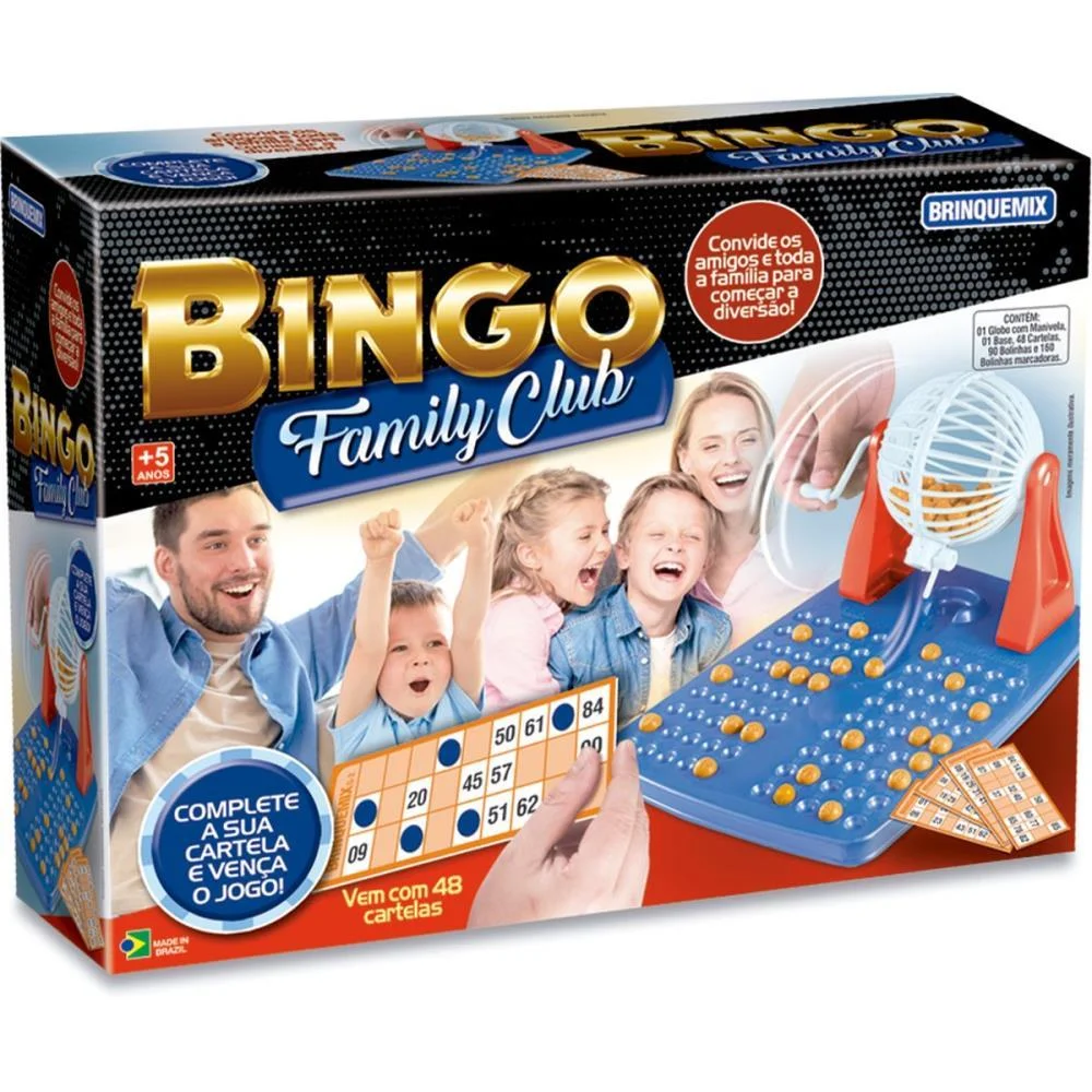 Jogo De Bingo Family Club Brinquemix - imagem 6