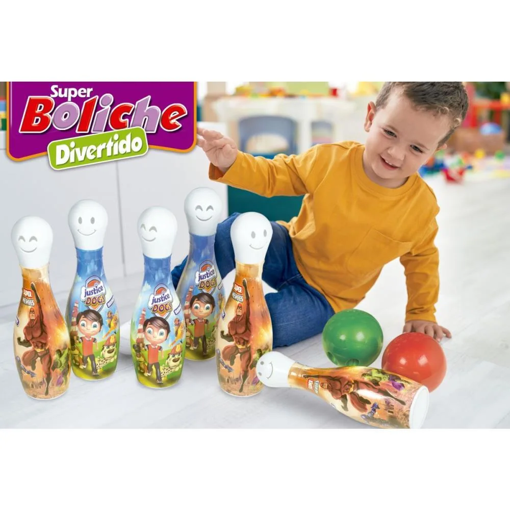 Boliche Super Boliche Menino 6 Pinos Brinquemix - imagem 5