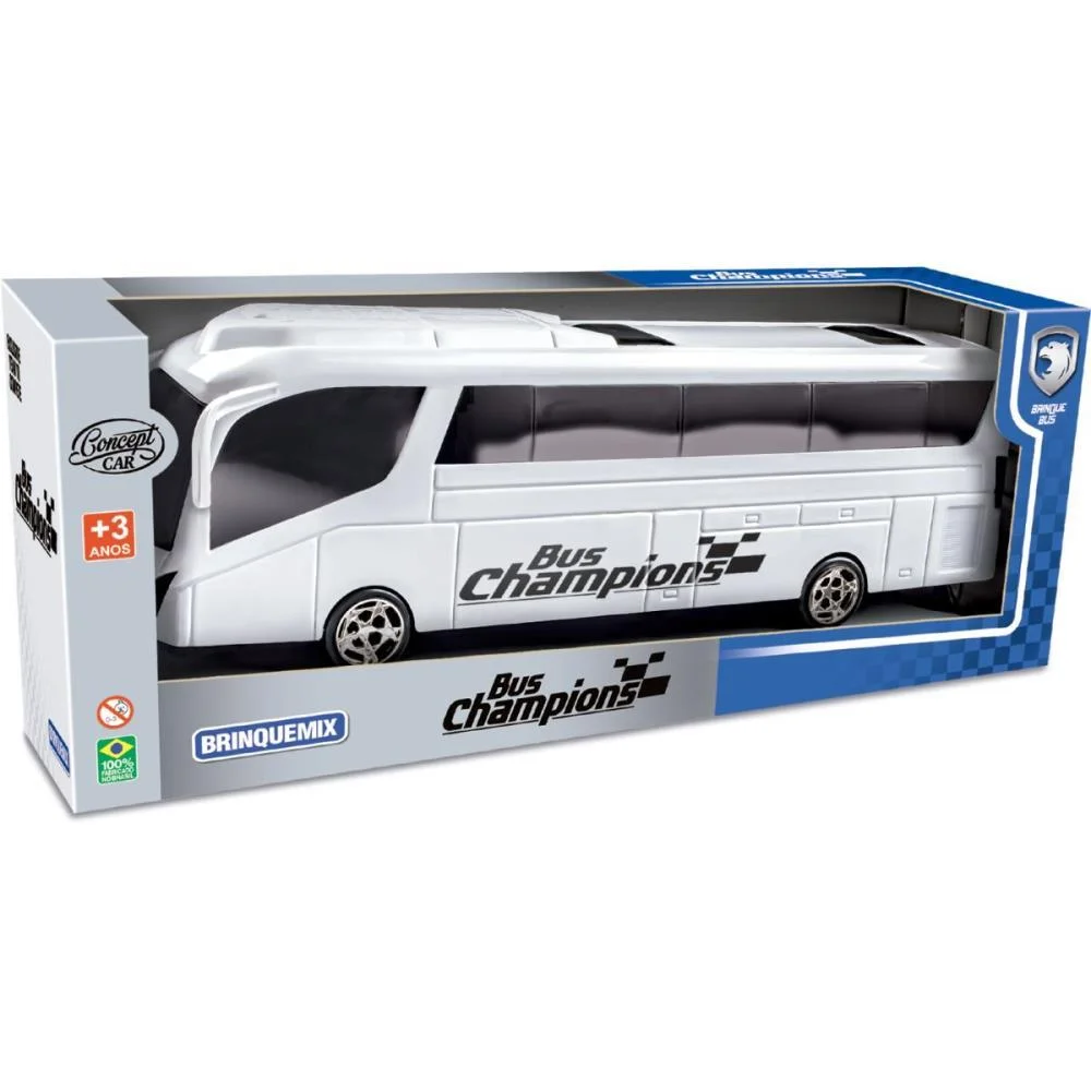 Carrinho Bus Champions Concept Car 41Cm Brinquemix - imagem 6