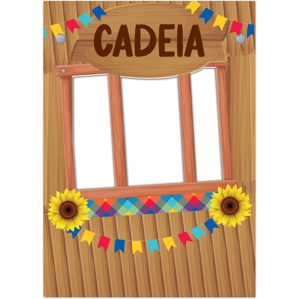 Festa Junina Painel Decorativo Cadeia Festcolor - imagem 2