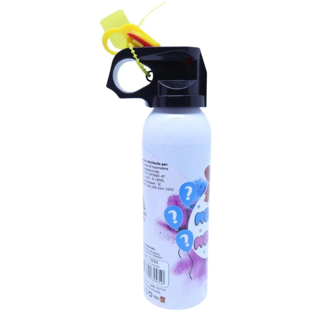 Lancador De Confete Spray Po Revelacao Azul Make+ - imagem 5