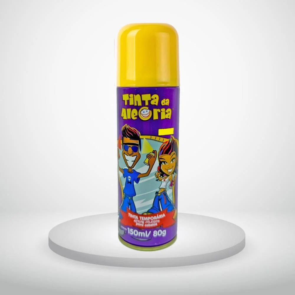 Pinta Cabelo 150Ml Amarelo Dalegria (Cx.c/12) - imagem 5