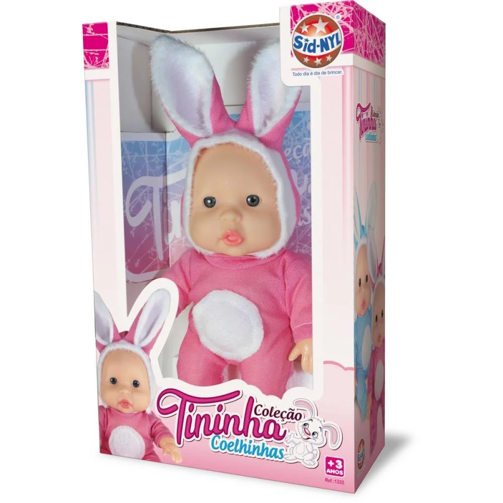 Boneca Tininha Coelhinhas 18Cm (S) Sid-Nyl - imagem 5
