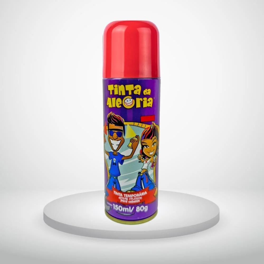 Pinta Cabelo 150Ml Vermelho Dalegria (Cx.c/12) - imagem 2