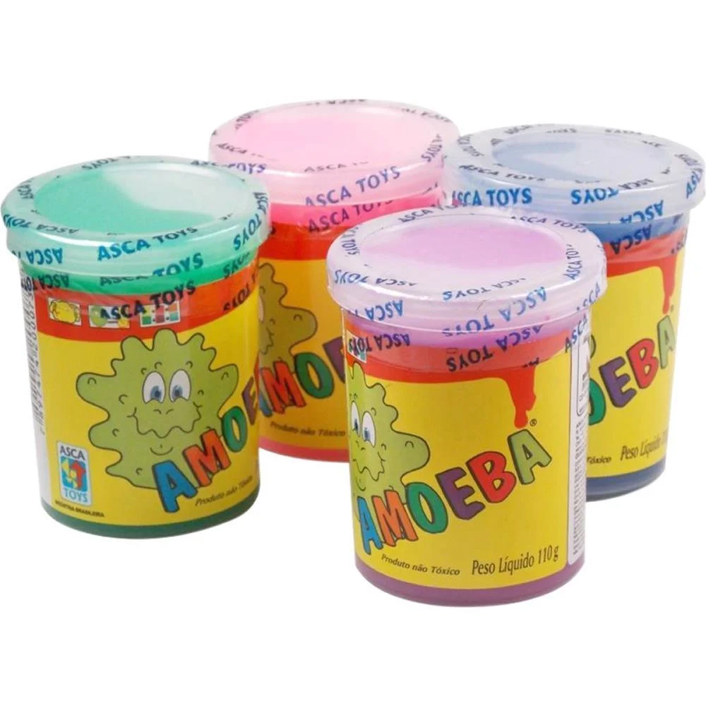 Slime Amoeba 110G. Cores (S) Asca Toys C/ 24 Unidades - imagem 2