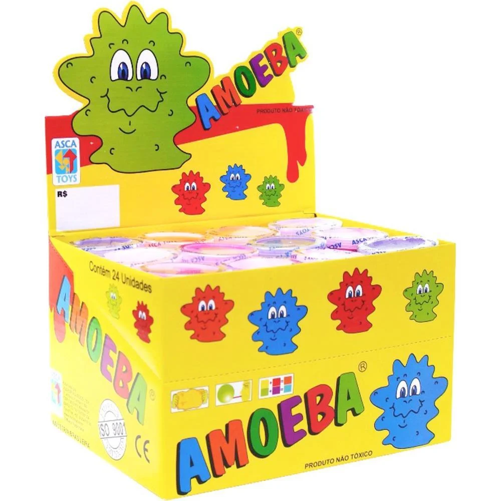 Slime Amoeba 110G. Cores (S) Asca Toys C/ 24 Unidades - imagem 8