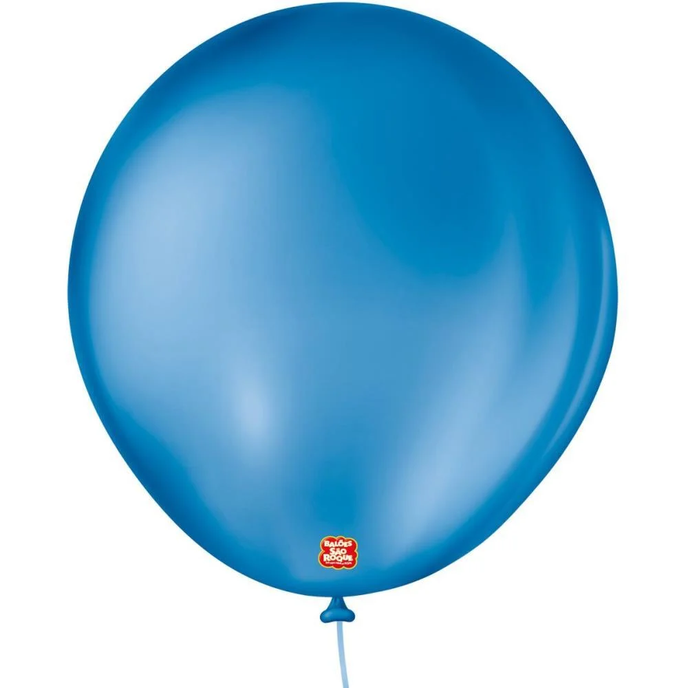 Balao 8 Liso Azul Cobalto Sao Roque (Pct.c/50) - imagem 2