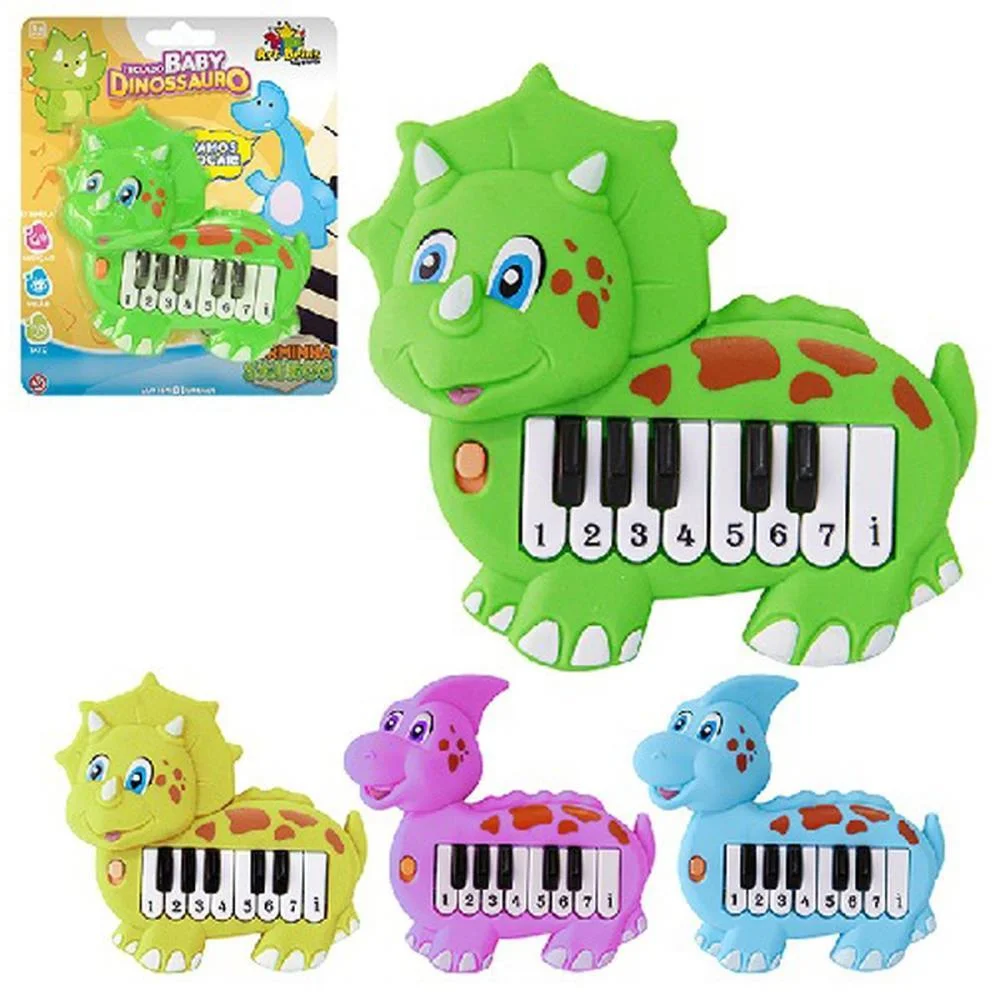 Brinquedo Para Bebe Piano Baby Dinossauro (S) Art Brink - imagem 5