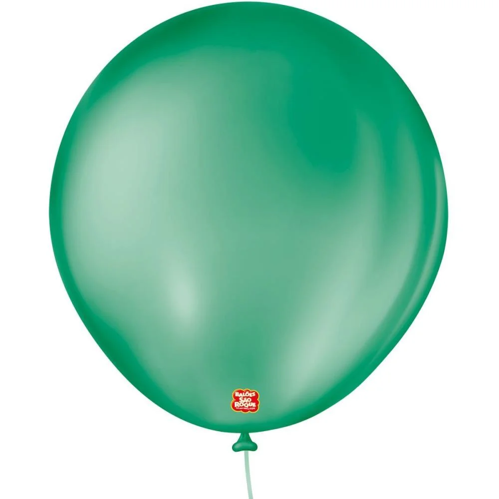 Balao 8 Liso Verde Folha Sao Roque (Pct.c/50) - imagem 4
