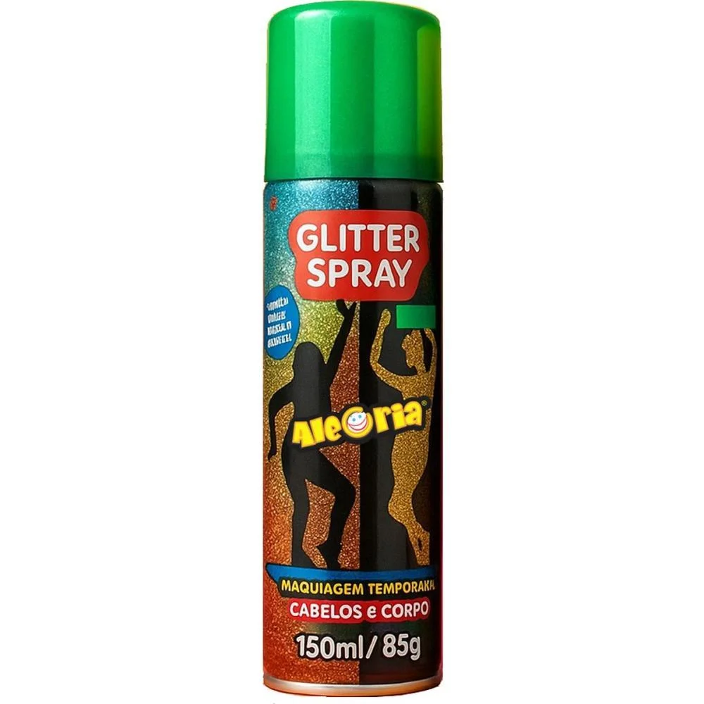 Pinta Cabelo 150Ml Glitter Cabelo/Corpo Vd Dalegria (Cx.c/12) - imagem 2