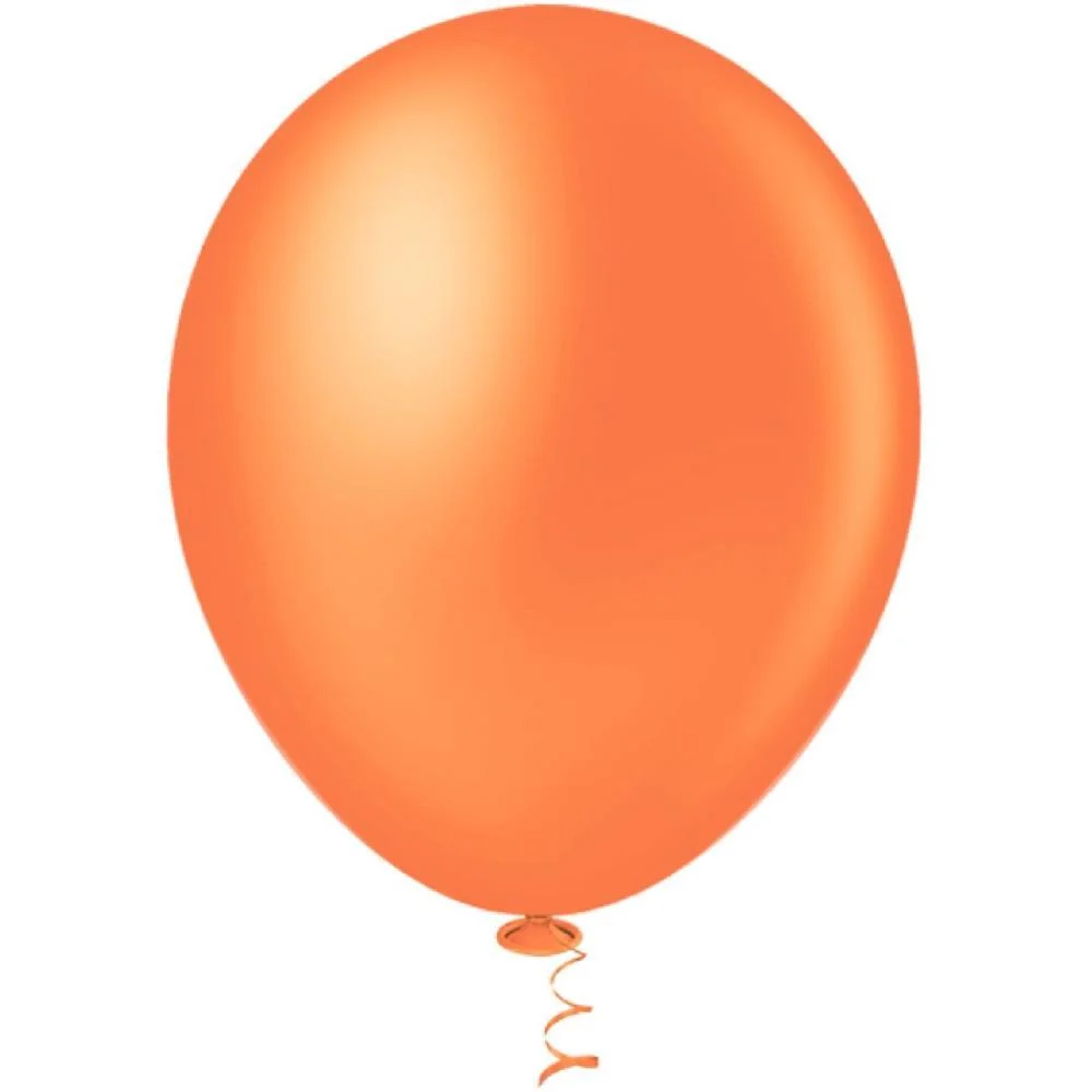 Balao 16 Liso Laranja Riberball (Pct.c/12) - imagem 3