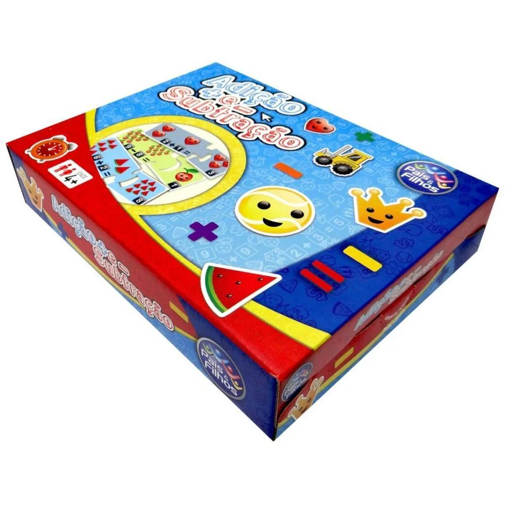 Jogo Diverso Adicao E Subtracao Pais E Filhos - imagem 9
