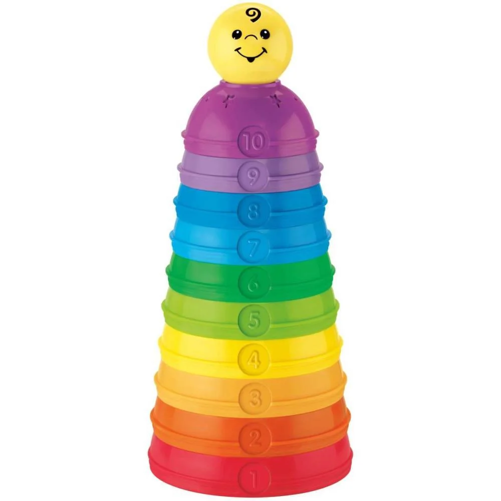 Fisher-Price Infant Torre De Potinhos Coloridos Mattel - imagem 6