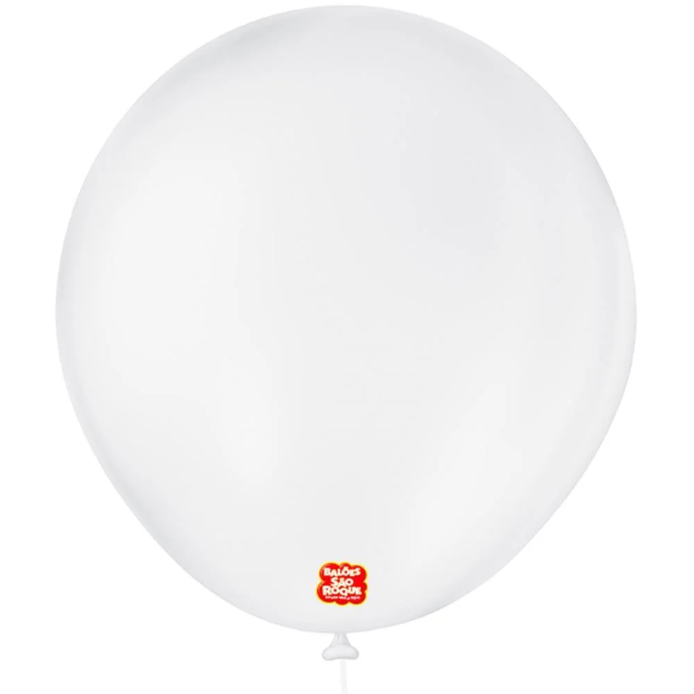Balao 7 Liso Redondo Branco Polar Sao Roque (Pct.c/50) - imagem 3