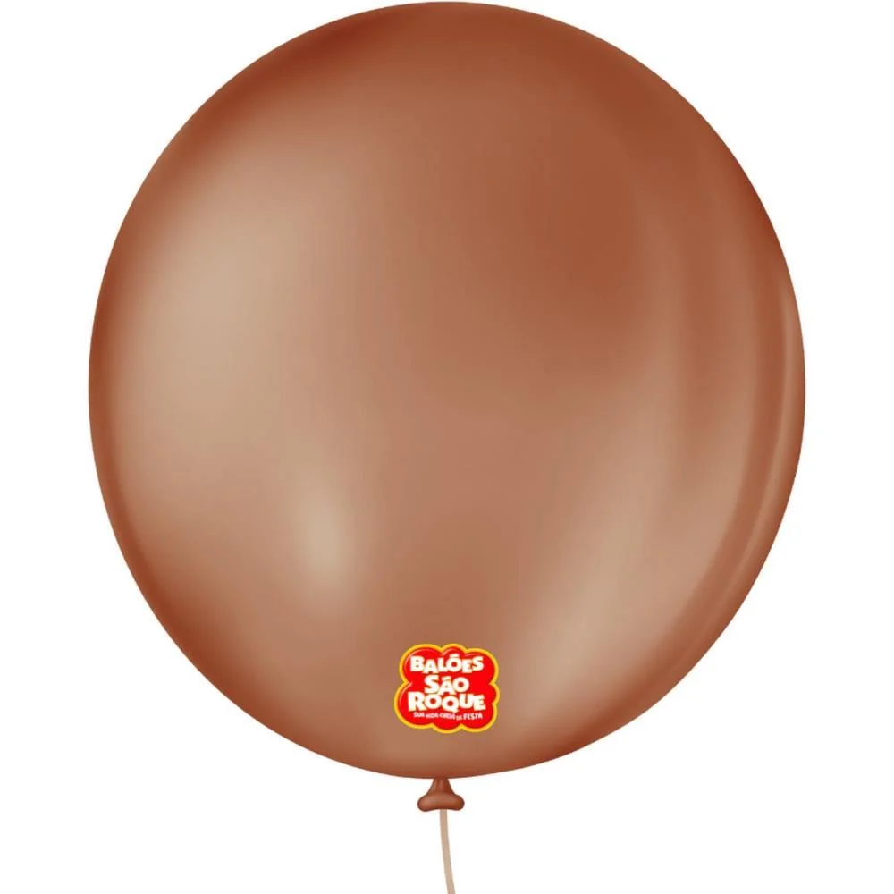 Balao 9 Liso Redondo Cafe Brasil Sao Roque (Pct.c/50) - imagem 4