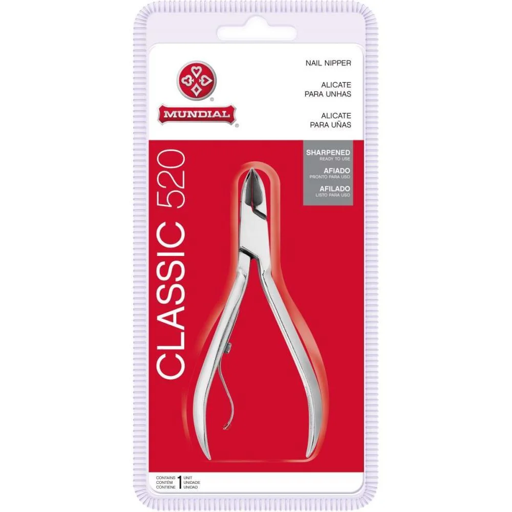 Alicate Higiene Pessoal P/Unhas Maos 4Pol 10Cm Mundial - imagem 2
