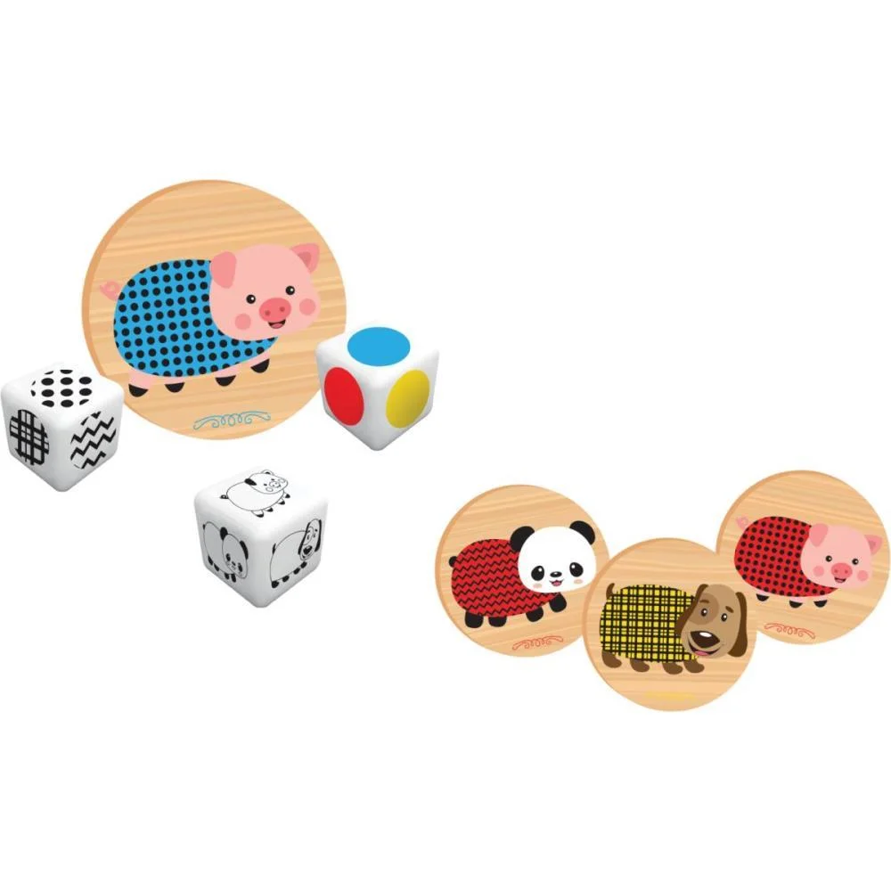 Brinquedo Educativo Cade O Bicho Em Madeira 27Pcs Nig Brinquedos - imagem 4