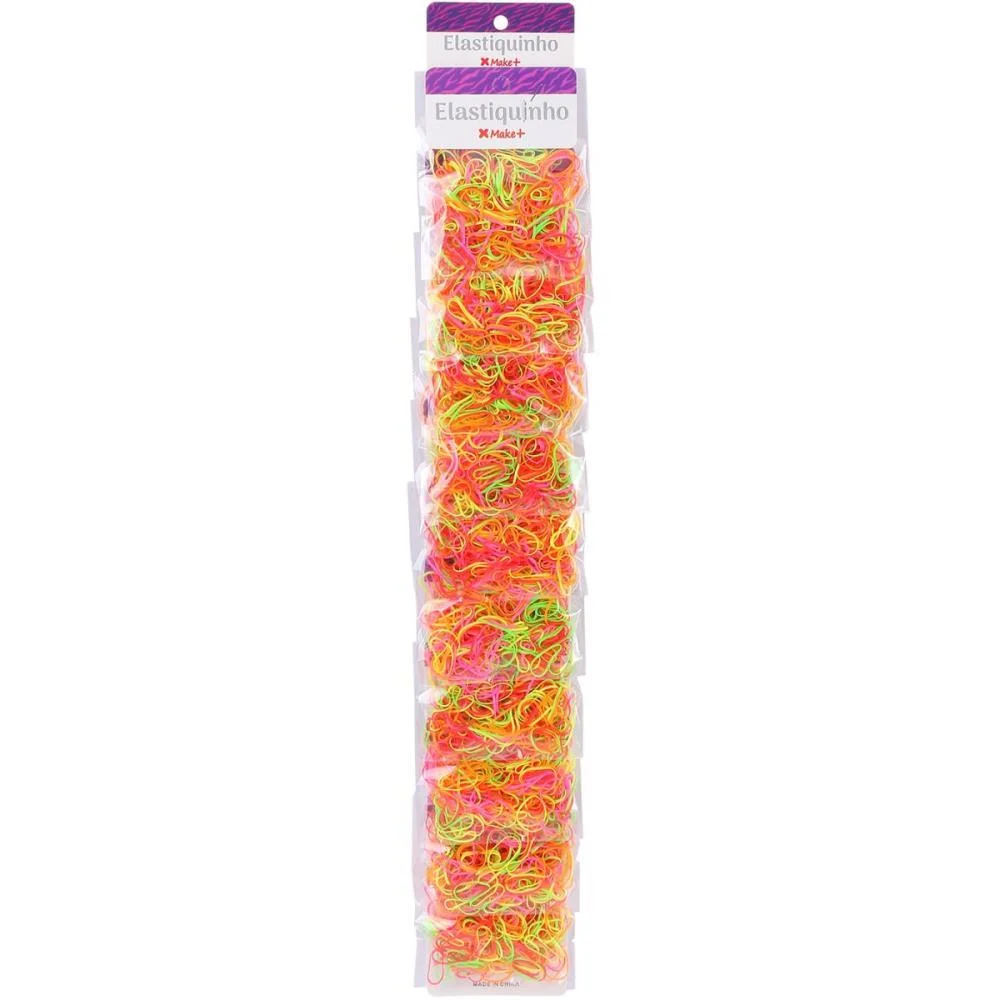 Acessorio Para Cabelo Elastiquinho Color.1,5Cm 3,5G Make+ (Pct.c/10) - imagem 3