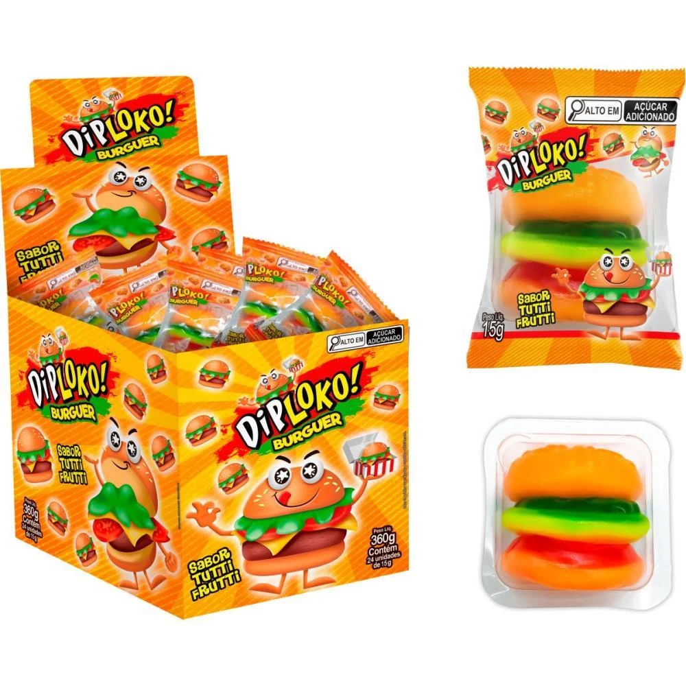 Doce Burguer Danilla Foods C/ 24 Unidades - imagem 2
