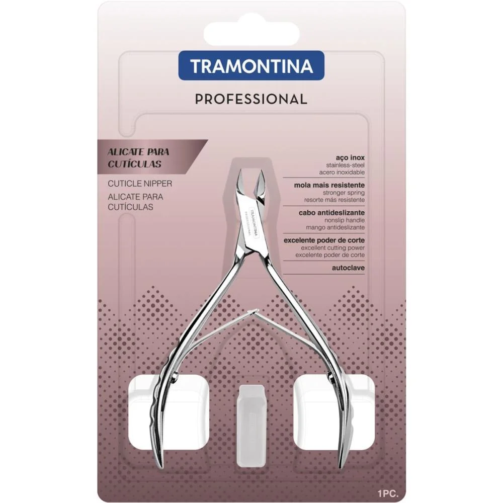 Alicate Higiene Pessoal P/Cuticula Em Aco Inox Tramontina - imagem 5