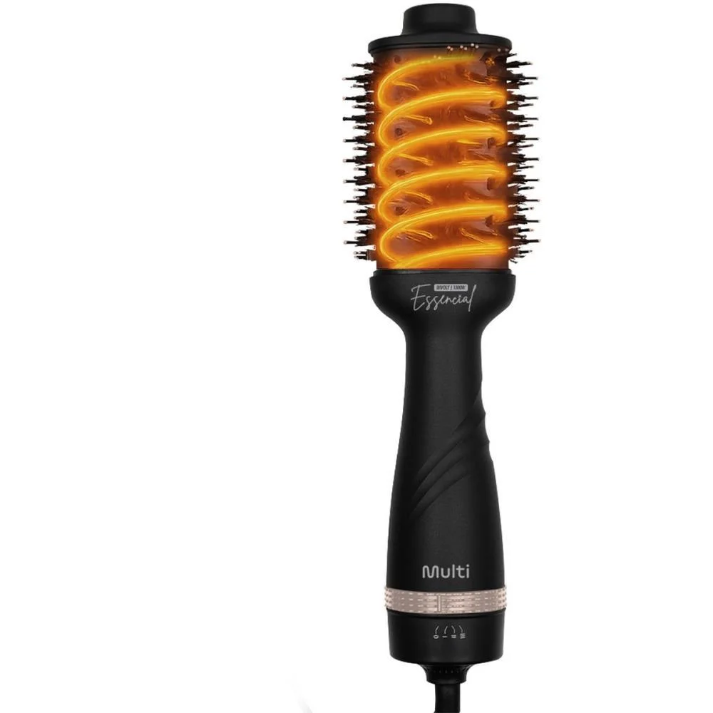 Escova De Cabelo Alisadora Secadora Essencial 1300W Bivol Multi - imagem 8