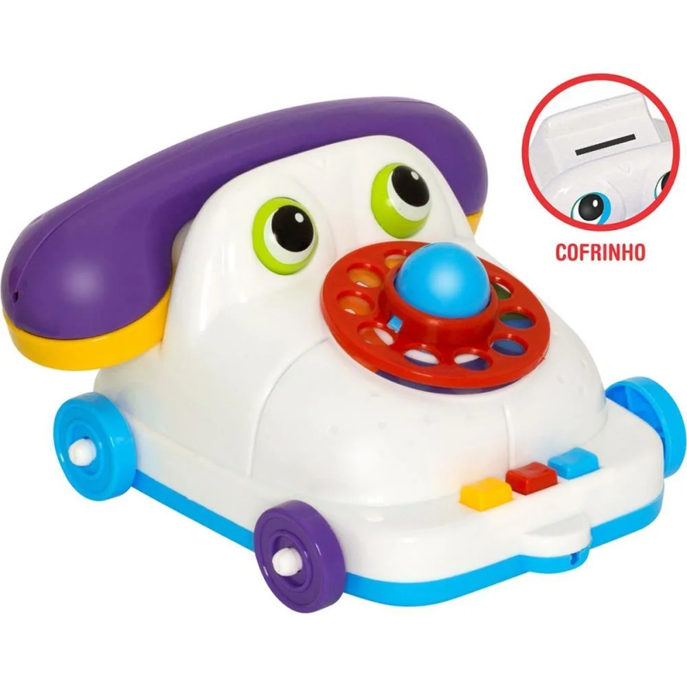 Brinquedo Educativo Maxphone Cofrinho Merco Toys - imagem 4