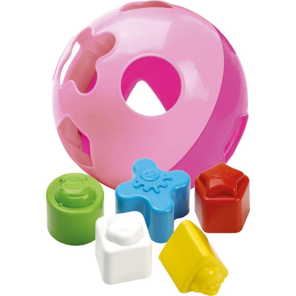 Brinquedo Educativo Bola Didatica C/Blocos Merco Toys - imagem 4