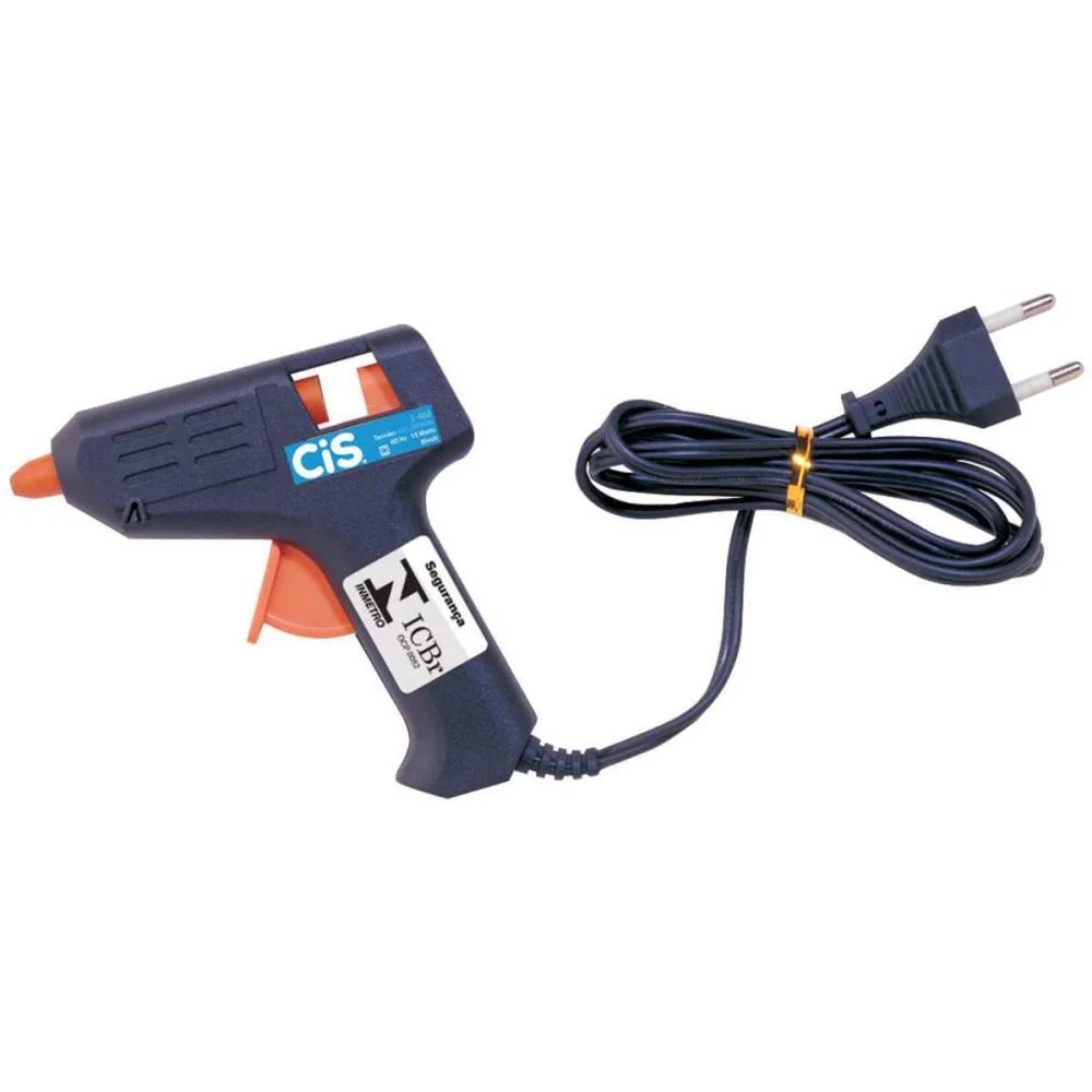 Pistola De Cola Quente 15W 110V/220V Pequena Cis-468 Sertic - imagem 3