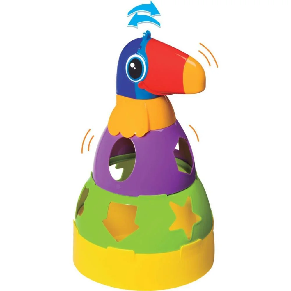Brinquedo Educativo Tucano Didatico C/Blocos Merco Toys - imagem 5