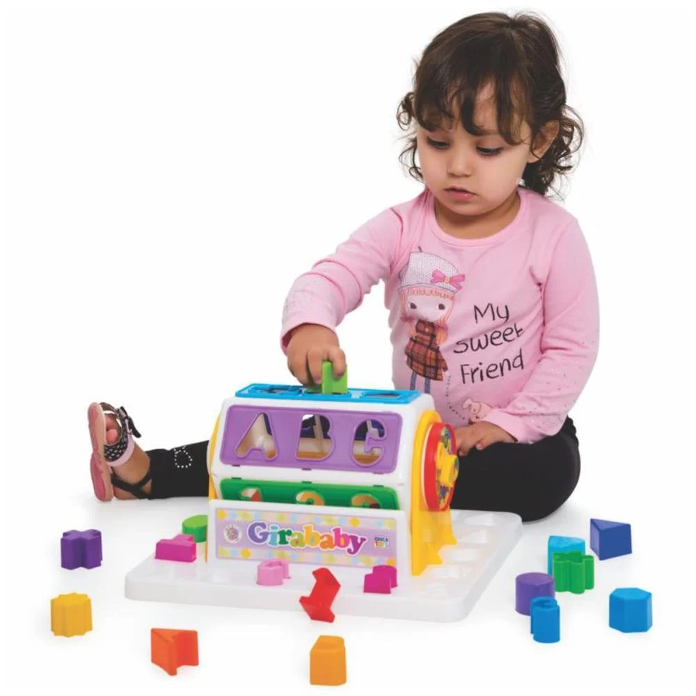 Brinquedo Educativo Gira Baby C/Blocos Merco Toys - imagem 5