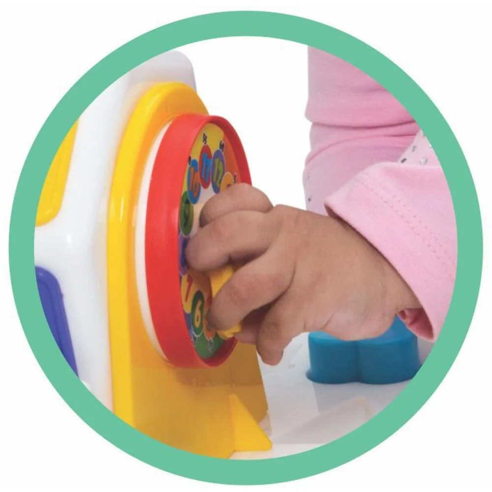 Brinquedo Educativo Gira Baby C/Blocos Merco Toys - imagem 6
