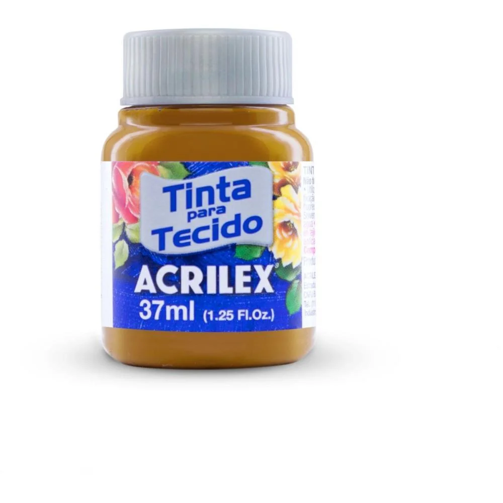 Tinta Para Tecido Fosca 37Ml Siena Natural Acrilex (Duzia) - imagem 2