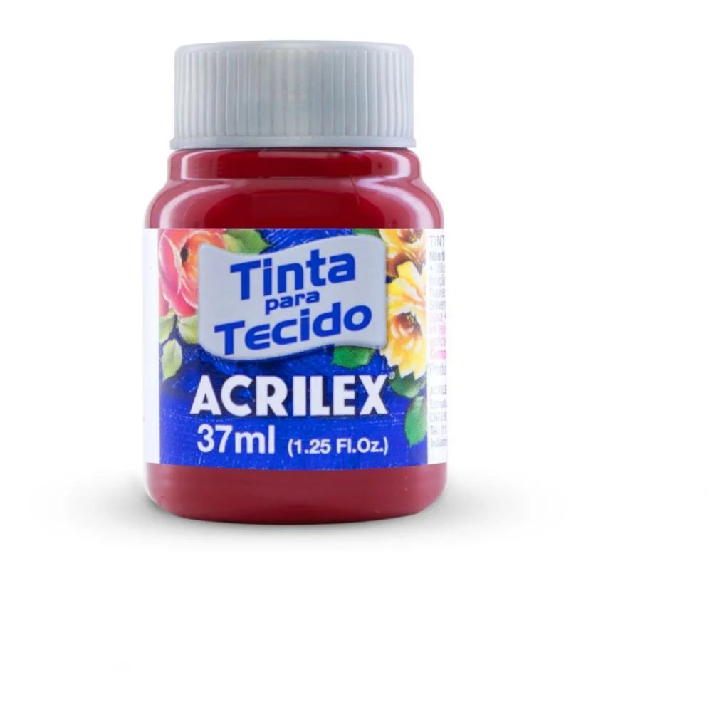Tinta Para Tecido Fosca 37Ml Purpura Acrilex (Duzia) - imagem 3