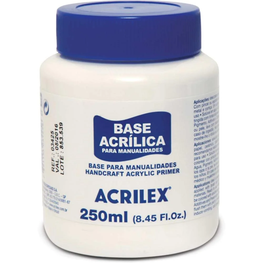 Produto Para Artesanato Base Acrilica 250Ml. Acrilex (Cx.c/03) - imagem 2