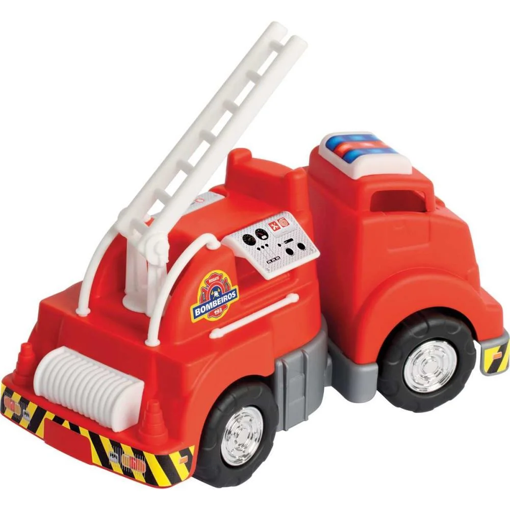 Caminhao Mercotruck Bombeiro Merco Toys - imagem 3